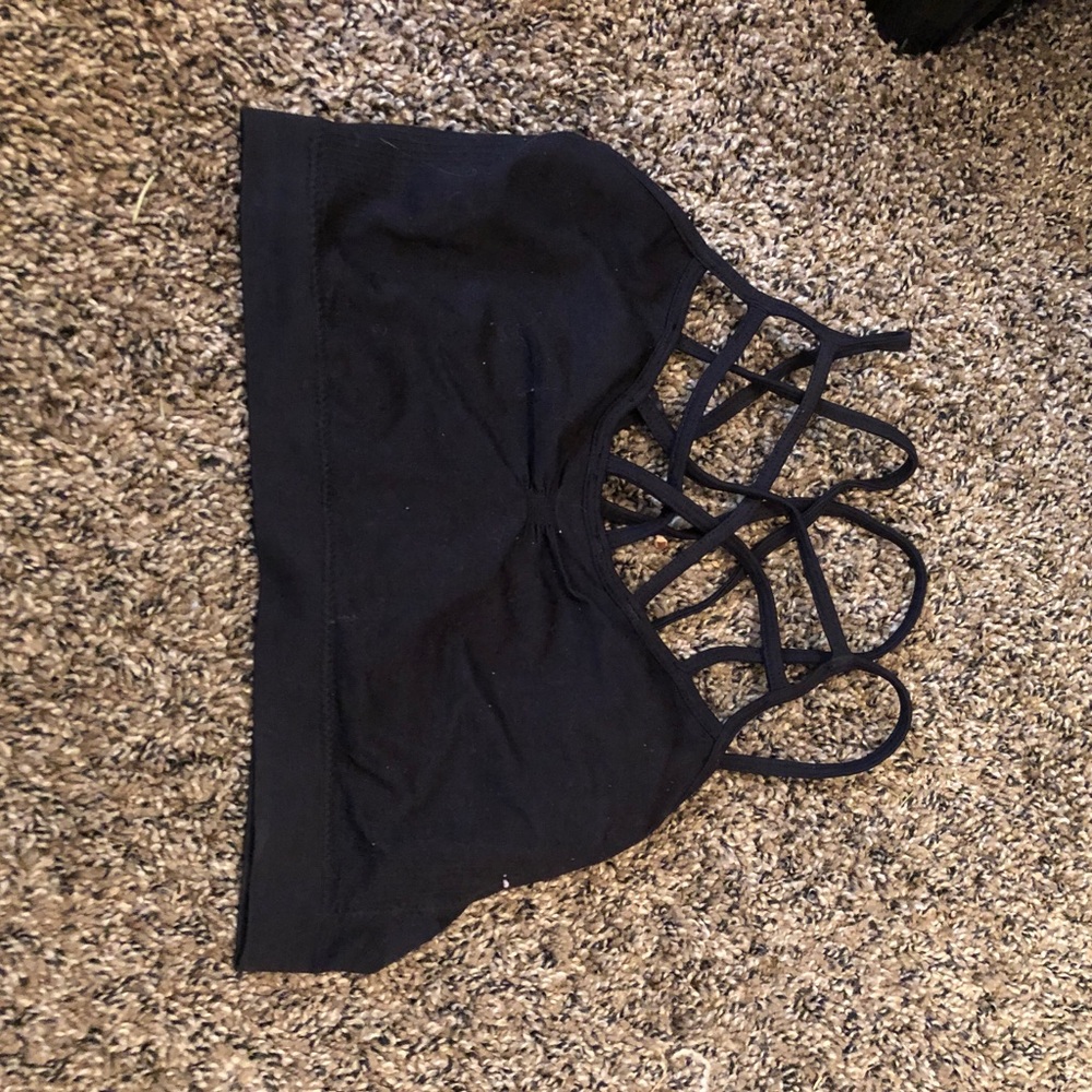 LF criss cross bralette